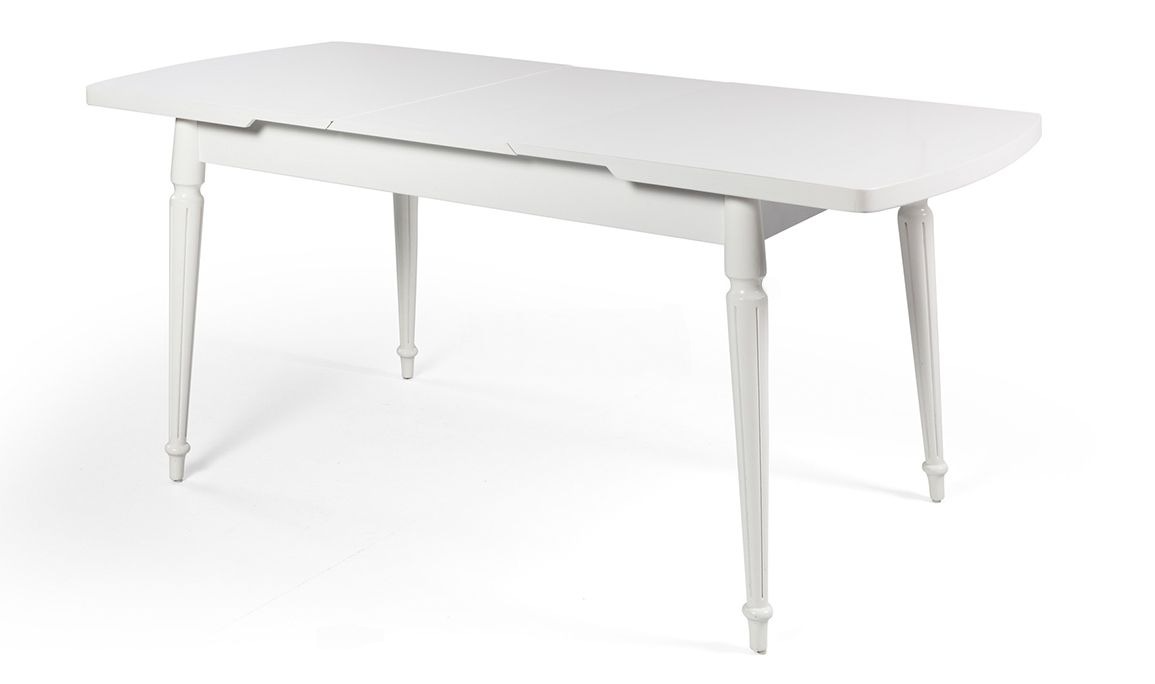Mira White Kitchen Table - Image 3