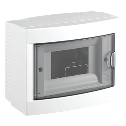 SURFACE MOUNTED FUSE BOX 6 HF.