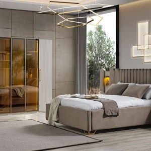 Beth Gold 6 Door Bedroom
