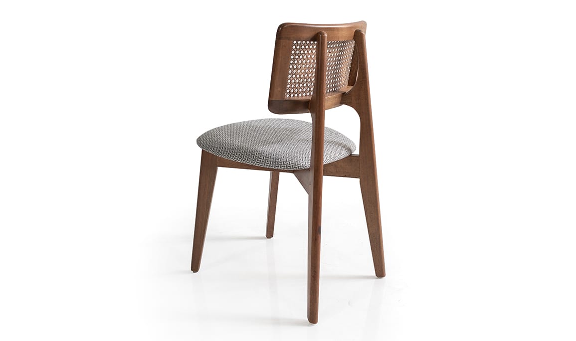 Petra Walnut Kitchen Chair - Image 2