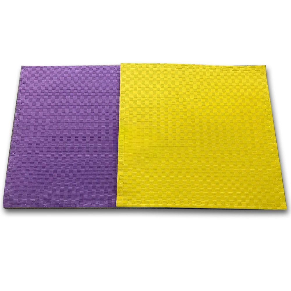 Eva Tatami Mat 1mx1mx20mm Purple-Yellow