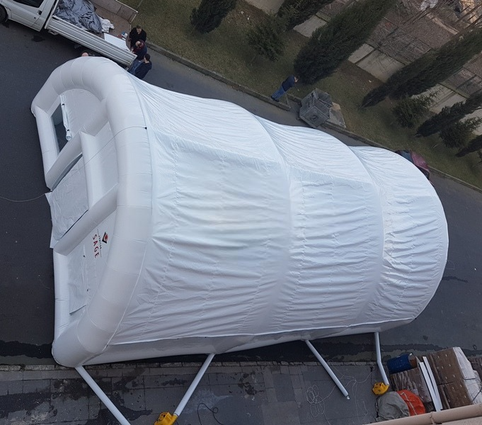 Inflatable Pool Tent 14x8x4.5m - Image 3