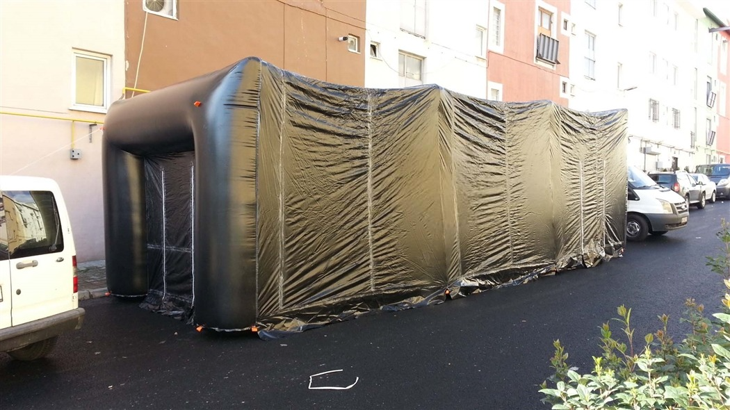 Black Hologram-Cinema Tent 10m