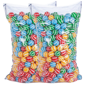 Striped Play Pool Ball 9 cm - 1000 pieces